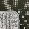 Five Golden Arches bathroom three-piece set of carpet, water-absorbing and anti-slip floor mat, high-end light luxury and dirt-resistant carpet custom wholesale details Picture